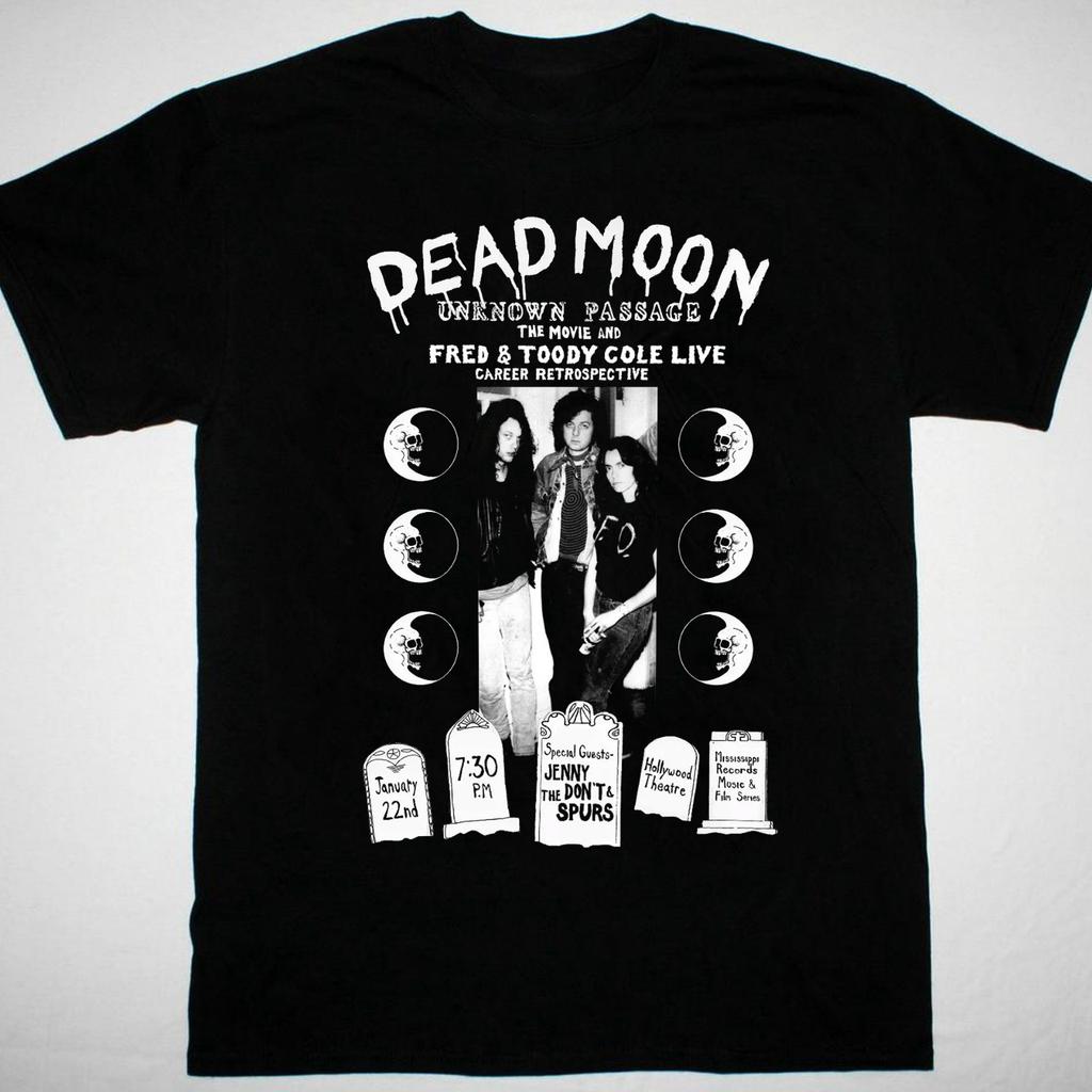 Dead Moon band punk rock black Unisex S 5Xl 13