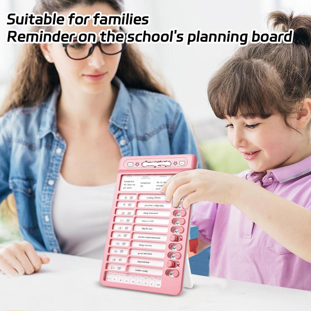 Self-discipline Learning Plan, Chore Checklist, And Planning Board Reminders Suitable For Home, School, And Use.