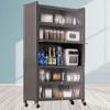 Beifu Carbon Steel Kitchen Storage Rack with 40cm Layer Height