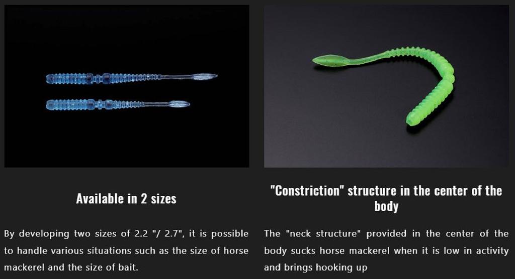 Sale Jackall Soft Lure SW Light Game Peke Ring Tide Max 2.2 Hitomame Pear (4908)