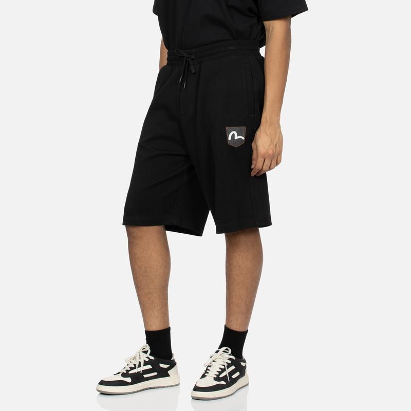 EVISU Casual Shorts Men's Black 2ESHTM4ST7095RXCT