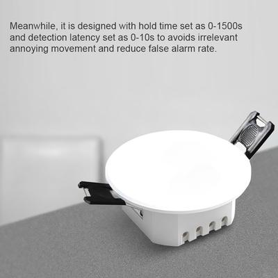 Интеллектуальный детектор присутствия человека Tuya Zigbee, потолочное устройство обнаружения присутствия человеческого тела, высокое