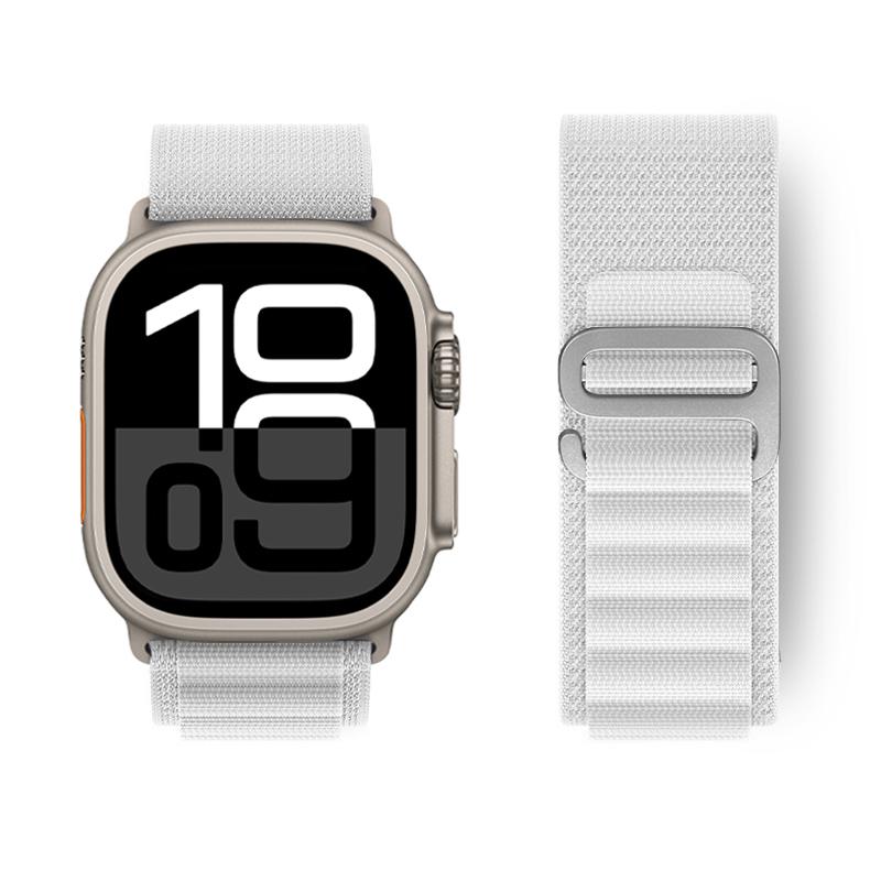 Ремешок Alpine Loop для Apple Watch Ultra 2 Band 49 мм 45 мм 44 мм 40 мм 41 мм 46 мм 42 мм 38 мм Браслет iWatch Series 10 SE 9 8 7 6 5 4