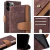 Metal buckle Leather Wallet Phone Case For iPhone 17 Pro Max iphone 16 15 14 13 Pro Max 16 Plus 16E Air Magnetic Flip Cover