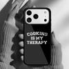 Выпечка, потому что бить людей не одобряется Чехол для телефона для iPhone 17 16 15 14 13 Pro Max Задняя крышка для 12 11 Pro Coque