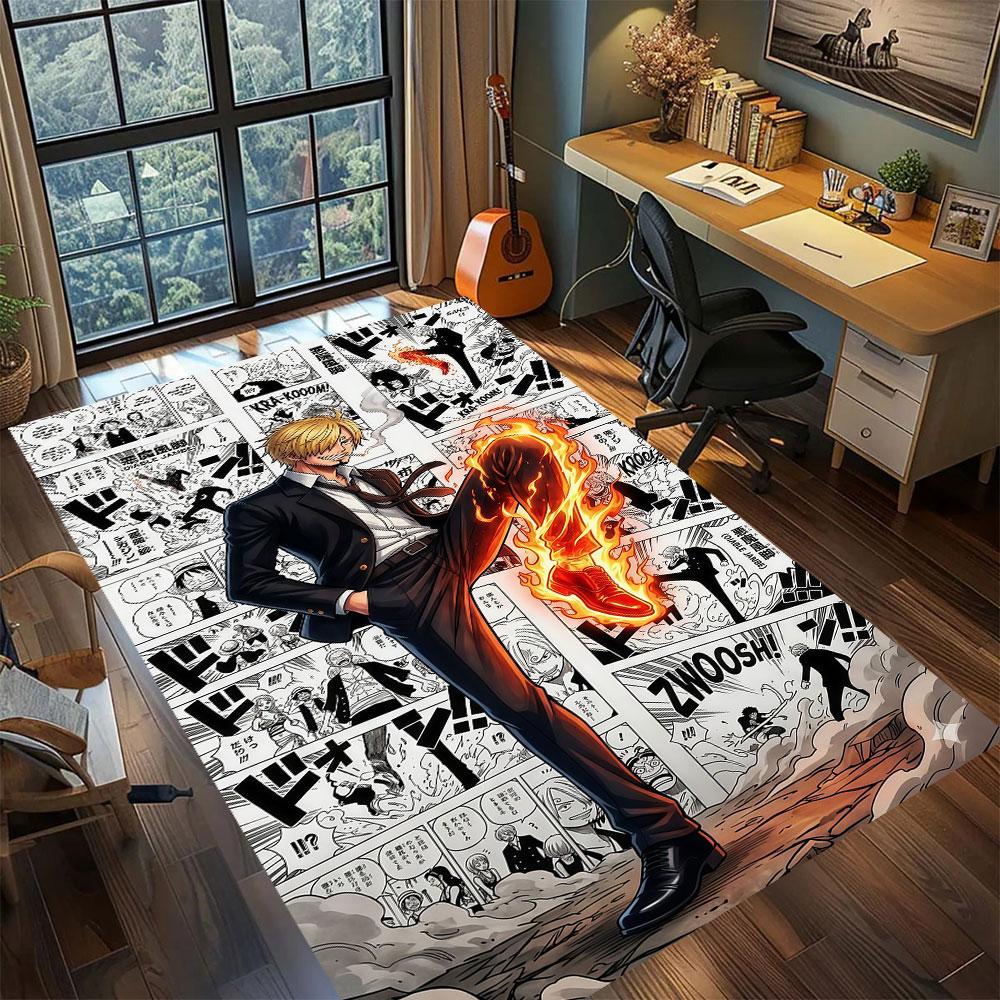 OnePiece anime character Carpet for Living Room Bedroom Home Decor Cool Movie Mat Play Floor Mat