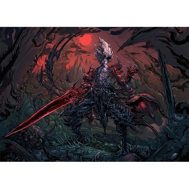 Abstract Magic Dark Monsters And Knights Prints Poster Canvas Painting Modern Wall Art Picture HD Living Room Bedroom Home Decor