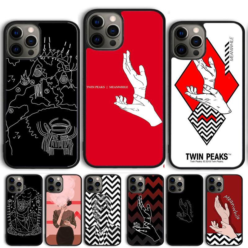 Twin Peaks Meanwhile Coque Shell For iPhone 17 Air 15 16 14 13 12 Pro Max 11 Pro Max Plus Phone Case Cover
