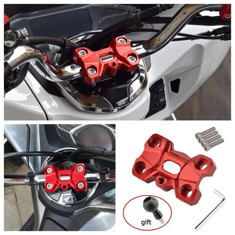 Chekis Motorcycle Accessories Are Suitable for Honda Pcx125 Pcx160 Pcx150 Modified Handlebar Pressure Code Cover Faucet