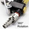 360 Degree Rotation Joint Connection Air Compressor Adapter NPT Quick Joint Long Service Life Abrasion Resistant