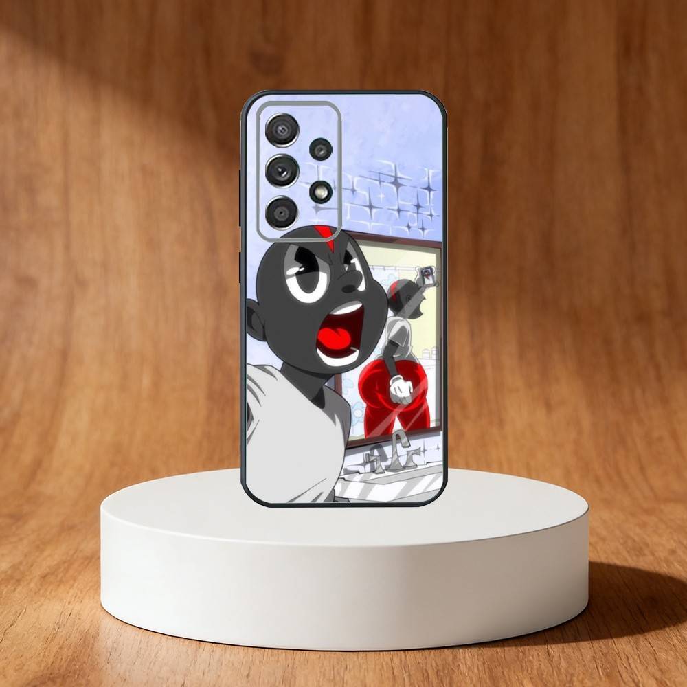 Where Is DarkieS Lil Darkie Phone Case For Samsung S25,S24,S21,S22,S23,S30,Ultra,S20,Plus,Fe,Note,10,9,5G Black Cover