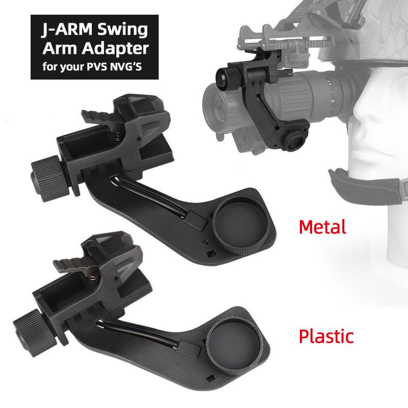 PVS-14 Night Vision Goggle Metal J-Arm Mount