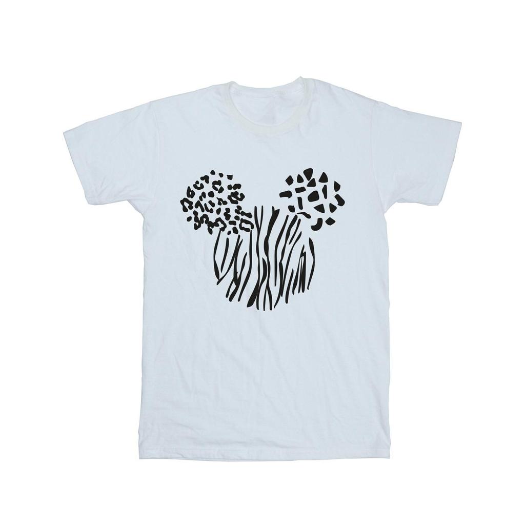Disney Mens Mickey Mouse Animal T-Shirt