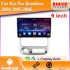 Android для Kia Rio Qianlima 2004 2005 2006 Автомобильное радио Мультимедиа Навигация GPS Стерео Carplay Авто Головное Устройство WIFI 2 DIN