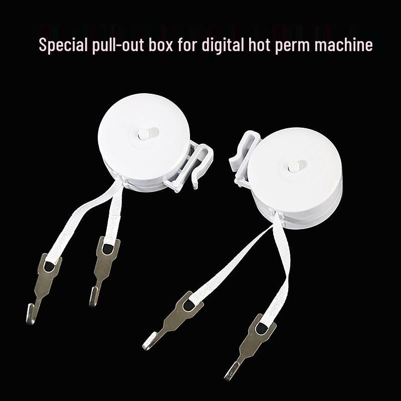 Black Tornado Digital Perm Machine Hanging Bar Rack with Pull-Out Box and Hook