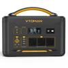 Портативная электростанция VTOMAN Jump 2200, 1548 Вт·ч LiFePO4 с аккумулятором, выход переменного тока 2200 Вт, расширяемая до 3095 Вт·ч