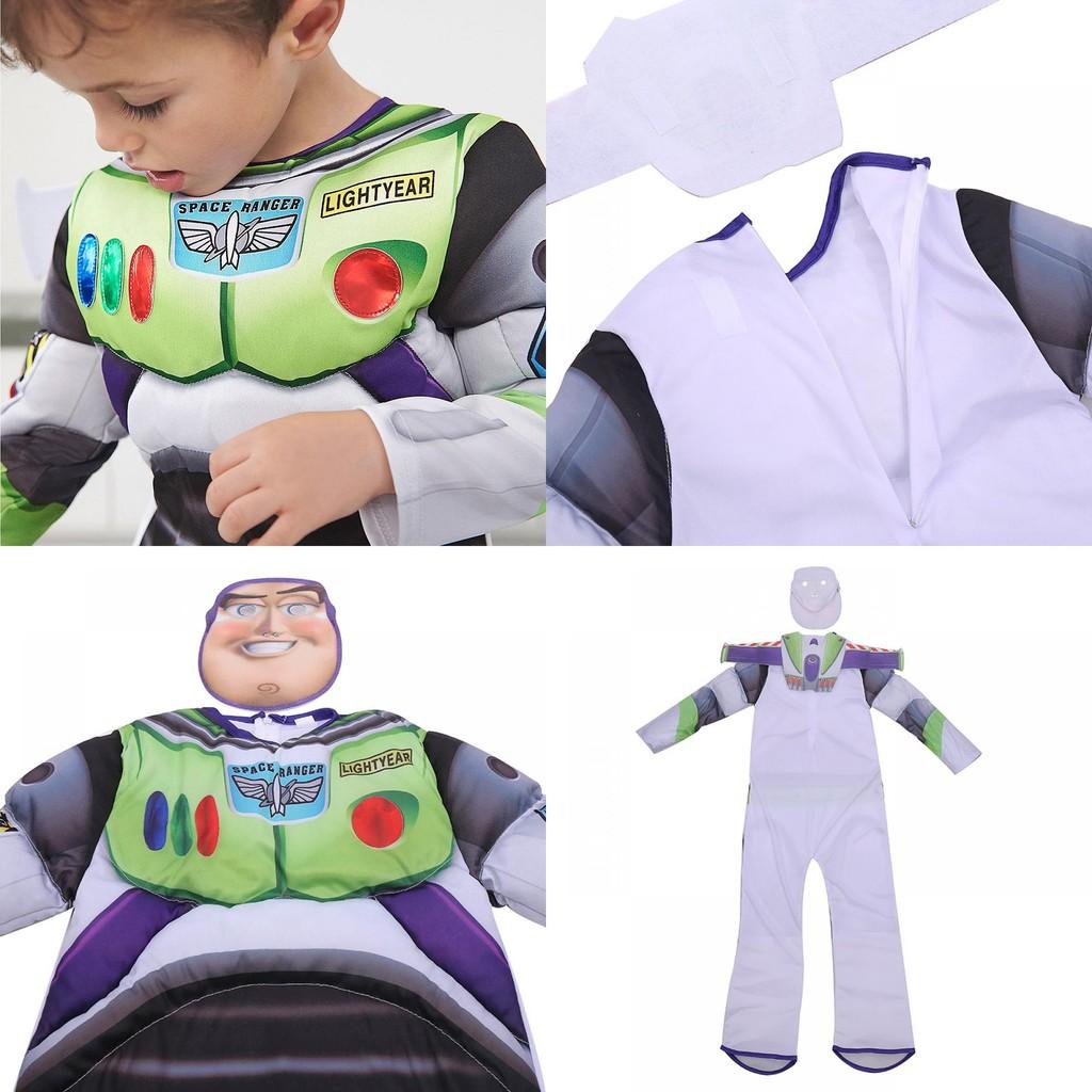 Kids Buzz Lightyear Spacesuit Costume Perfect For An Interstellar Adventure!
