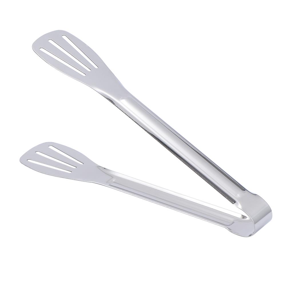 Salad Server Pastry Cooking Tools Buffet Clamp Kitchen Utensils Stainless Steel BBQ Food Tongs