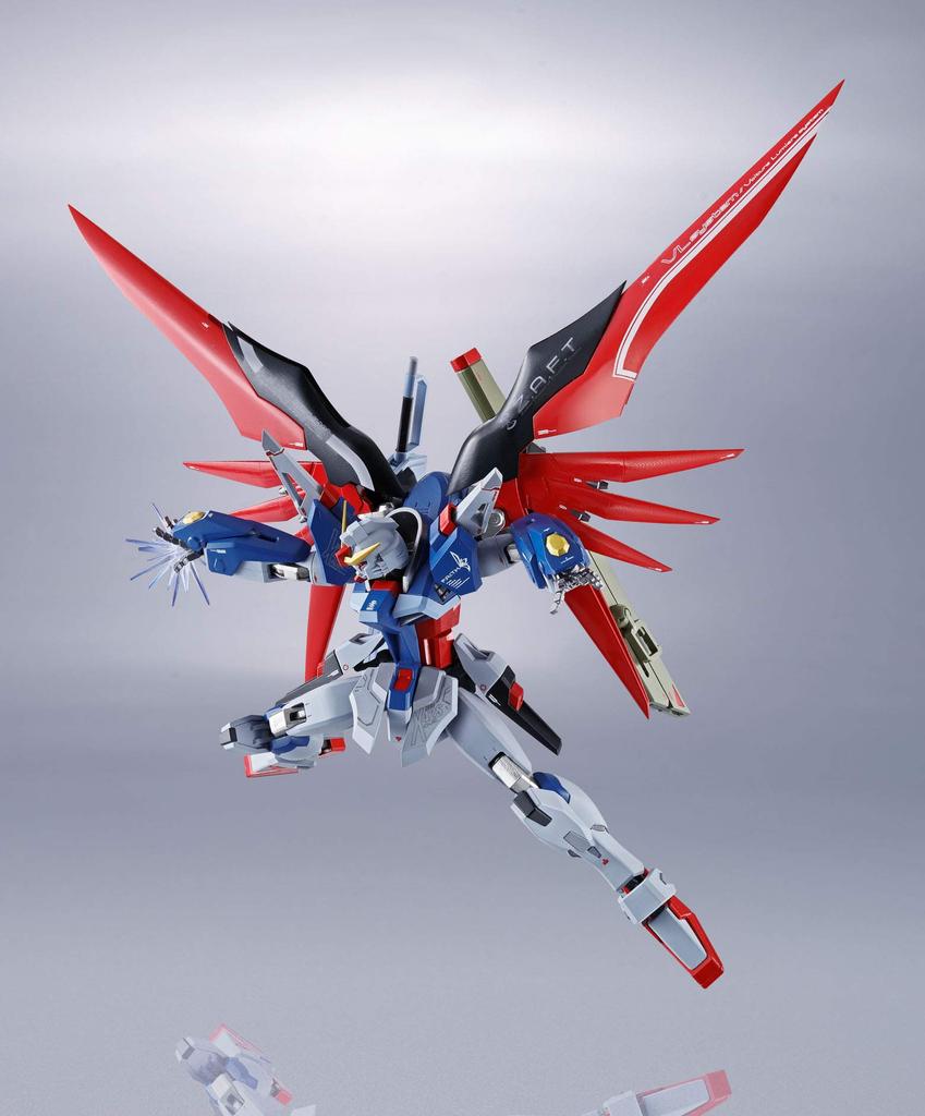 TAMASHII NATIONS МЕТАЛЛИЧЕСКИЙ РОБОТ Spirits Mobile Suit Gundam SEED DESTINY Destiny Gundam 140 мм окрашенная подвижная фигурка [SIDE MS] приблизительно. АБС и ПВХ и литье под давлением
