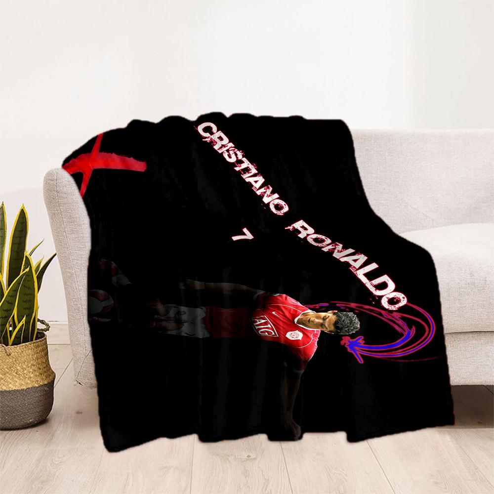 Ronaldo's Motivational Quote Blanket Comfortable Suitable for Seaside Livingroom Bed All-Season Use Warmthful Decor