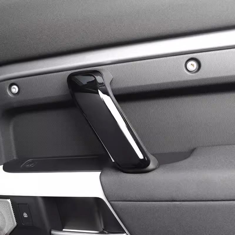 For Land Rover Defender 110 2020 2021 2022 2023 2024 Car Interior Accessories Side Door Armrest Handle Cover Trim 3pcs NG4