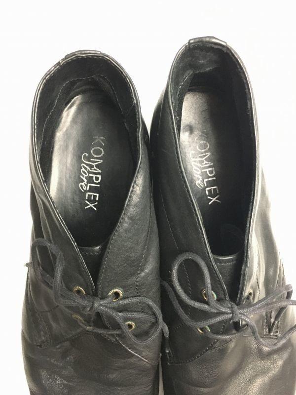 KOMPLEX STORE Chukka Boots Size 27.0 Black Men’s(USED)