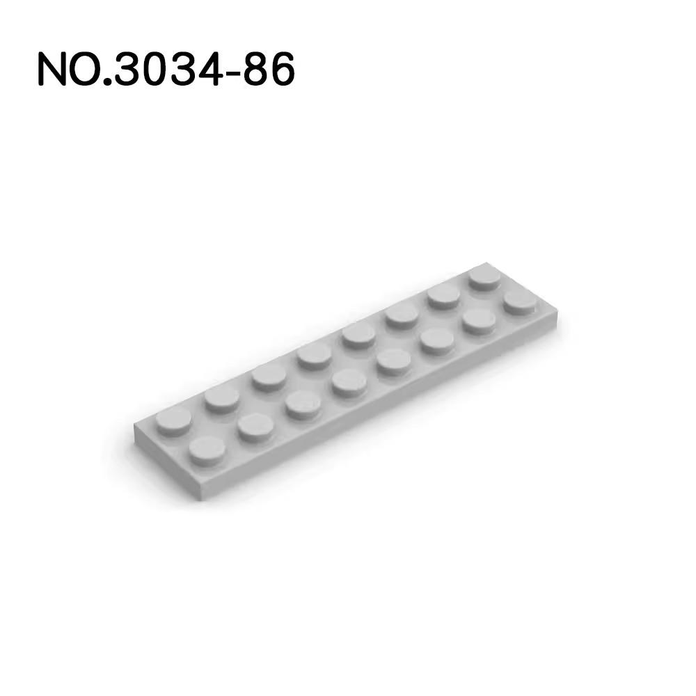 Нетоксичные 20 шт. Детали Модели 3034 Пластина 2 x 8 Совместимые Кирпичики DIY Сборка Строительные Блоки Частицы Детская Головоломка Развивающая Игрушка Подарок на День Рождения
