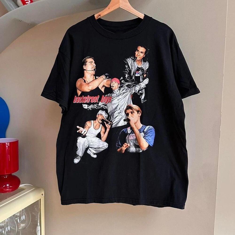 Men's and Women's T-shirts New Backstreet Boys 1998 Gift For Fans Unisex S-5XL Shirt BS349