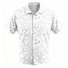 Fashion Cartoon Ghost Monsters Pattern Printing Shirt Hawaiian Beach Vacation Clothing Men's Street Style Shirt Daily Men's and Women's Shirt