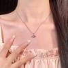 Planet Pendant Necklace Women's Light Luxury Niche Design Stainless Steel Collarbone Chain