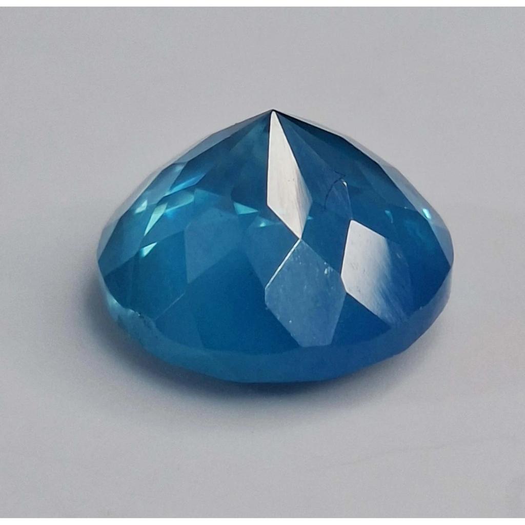 Fabulous Natural Paraiba Tourmaline 6-8 Ct Round Cut Certified Loose Gemstone
