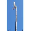White Dual SMA/TS9/CRC9 Male 3G 4G LTE Outdoor Wall Mount Signal Booster Amplifier Antenna with Fixed Bracket 698-2700MHZ