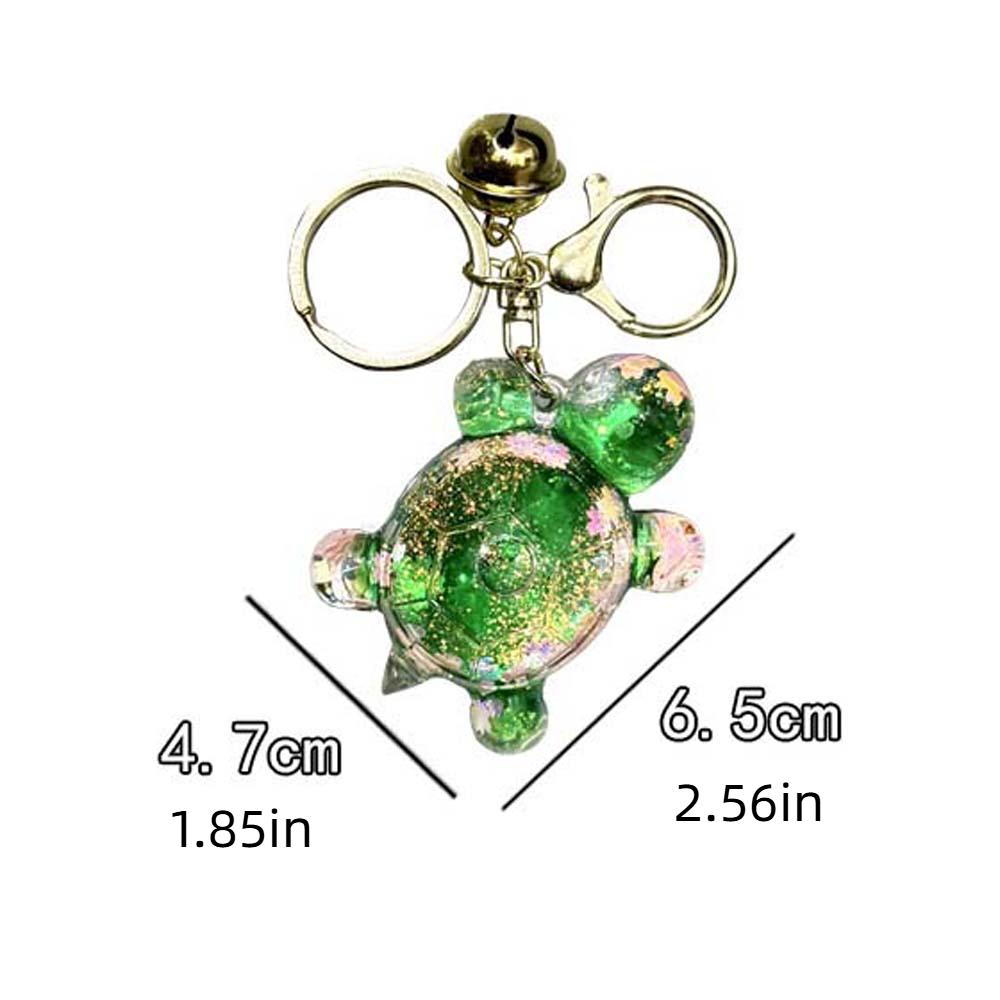 Акриловые украшения, куклы-черепахи конфетного цвета, блестящая черепаха, маленький орнамент, брелок в виде черепахи для девочек и мальчиков