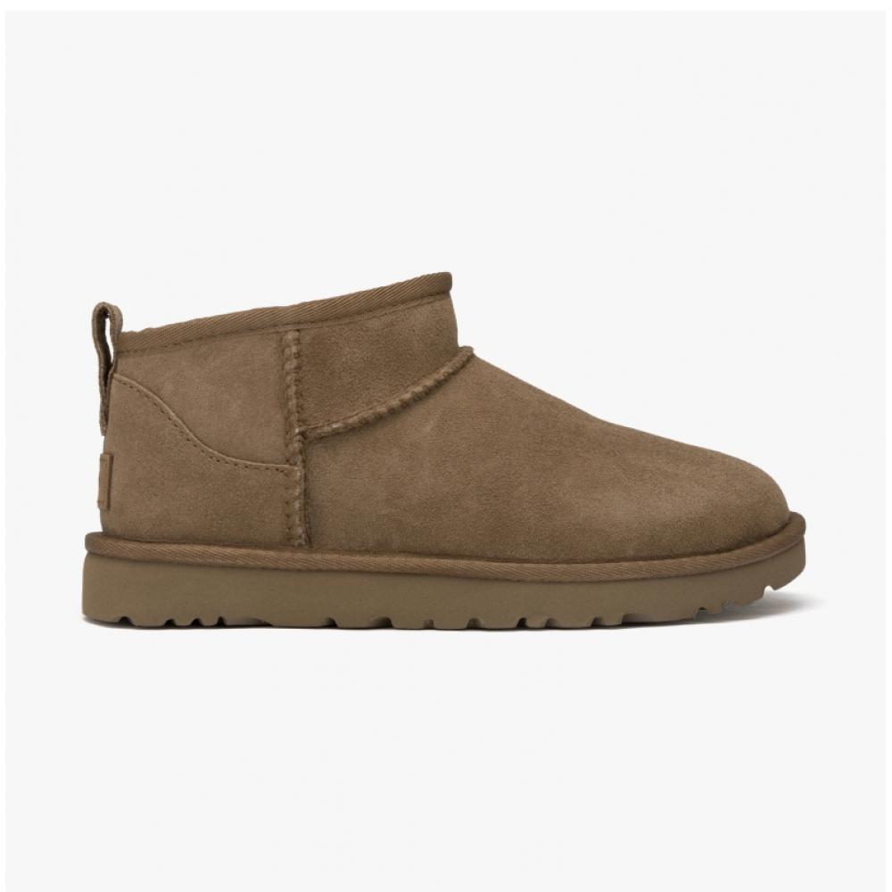 UGG 1116109 Che Classic Ultra Mini Ботинки каштанового цвета