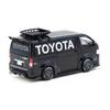 Багажник на крышу Tarmac Works Toyota Hiace Widebody, матовый черный, мини-автомобиль Tarmac Works Hiace 1/64 [Предмет]