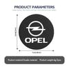 2pcs Suede Car Coaster Water Cup Drink Holder Mat Anti-Slip Pad For Opel Corsa Mokka Astra Cascada Adam Insignia Meriva Vectra