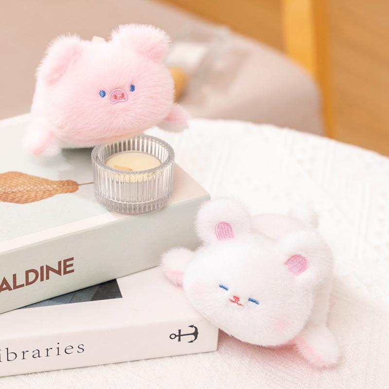 Животное флип щенок превращается в кошку куклу плюшевая игрушка кукла-кролик сумка для девочки маленький кулон