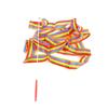 2m Gym Dance Ribbons Rhythmic Equipment Ballet Streamer Gymnastics Rainbow Stick Twirler for Kids