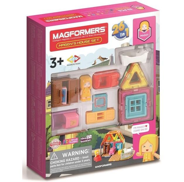 Конструктор магнитный Magformers Mini дом Магды развивающий