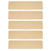 Yousheng 5 Pcs Washable Stair Treads Non Slip Stair Runner with Rubber Backing Residue Free Stair Carpet for Wooden Steps Kids And Pets Safety