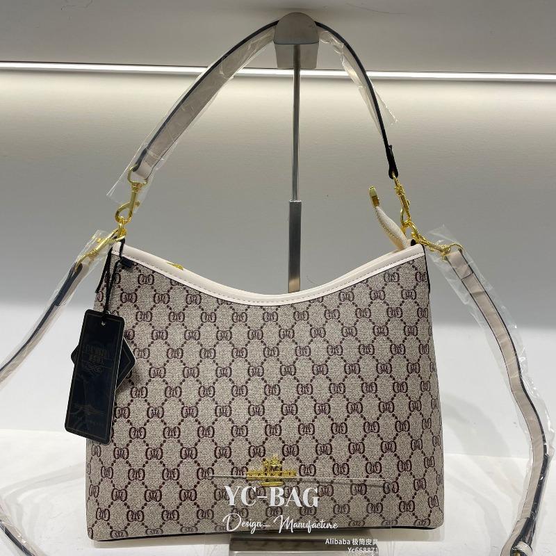 Винтажная женская сумка-тоут с принтом, новая, на плечо, подмышку, кроссбоди, высококлассная сумочка, универсальная