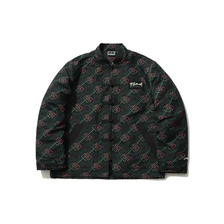 Li Ning X Shao Bu Ru Chuan Collaboration Long Sleeve Loose Casual Sports Jacket Men Jacket Black AFDR381-1