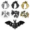Bat Rings Retro Style Men Women Punk Gothic Opening Adjustable Finger Ring Halloween Party Hip Hop Jewelry Accessories