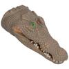 Crocodiles Head Puppets Portable Nontoxic Durable Hand Painted Appearance Crocodiles Puppet Rubber
