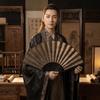 Handwritten Calligraphy Bamboo Folding Fan Antique Style Hand Fan Dance Fan  Calligraphy Painting