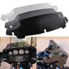 Motorcycle Extension Spoiler WindshieldAirflow Panel Windscreen Panel Wind Air Deflector Windshield Fairing Safe Driving