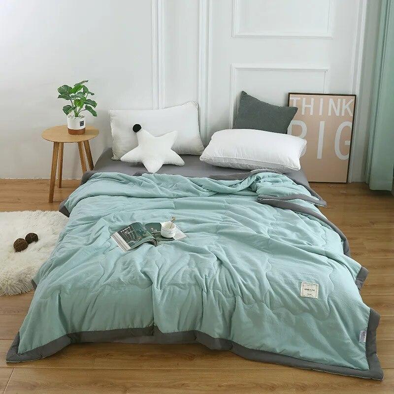 Летнее одеяло, тонкие одеяла, домашнее мягкое, приятное для кожи, для детей и взрослых, кондиционер, одеяло, детское одеяло, двуспальная кровать, одеяло королевского размера