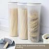 Transparent Kitchen Noodle & Grain Storage Jar - Fresh-Keeping, Sealed Food Container
