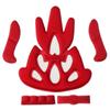 Replacement Universal Helmet Inner Padding Kit Foam Pads Set Protection Sponge Pad with Insect Net