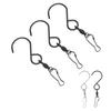 20pcs Wind Spinner S Hook Clips 360 Degree Rotation 304 Stainless Steel Dual Clip Wind Spinners Hang